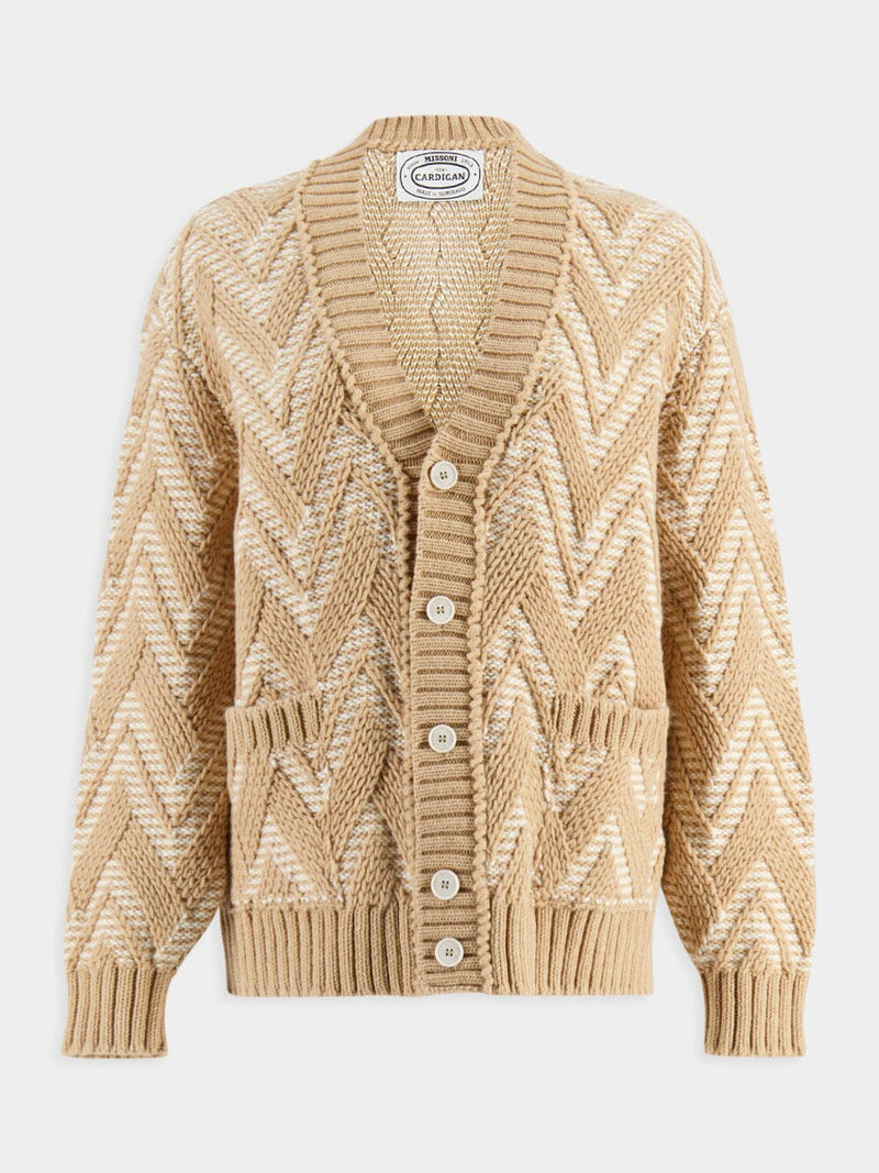 Cardigan two tone on sale