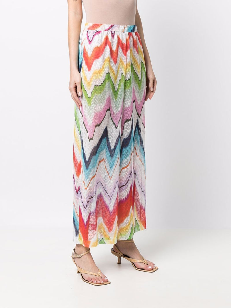 MissoniZig Zag Cropped Trousers at Fashion Clinic