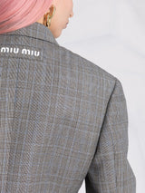 Miu MiuCropped Blazer at Fashion Clinic