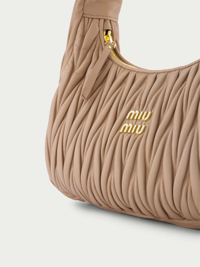 Miu MiuWander Matelassé Shoulder Bag at Fashion Clinic