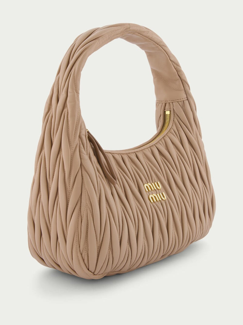 Miu MiuWander Matelassé Shoulder Bag at Fashion Clinic