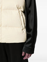 MM6 Maison MargielaHigh-Neck Quilted Gilet at Fashion Clinic