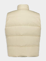 MM6 Maison MargielaHigh-Neck Quilted Gilet at Fashion Clinic