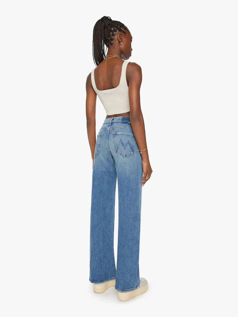 MotherLasso Wide-Leg Jeans at Fashion Clinic