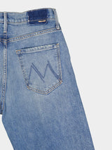 MotherLasso Wide-Leg Jeans at Fashion Clinic