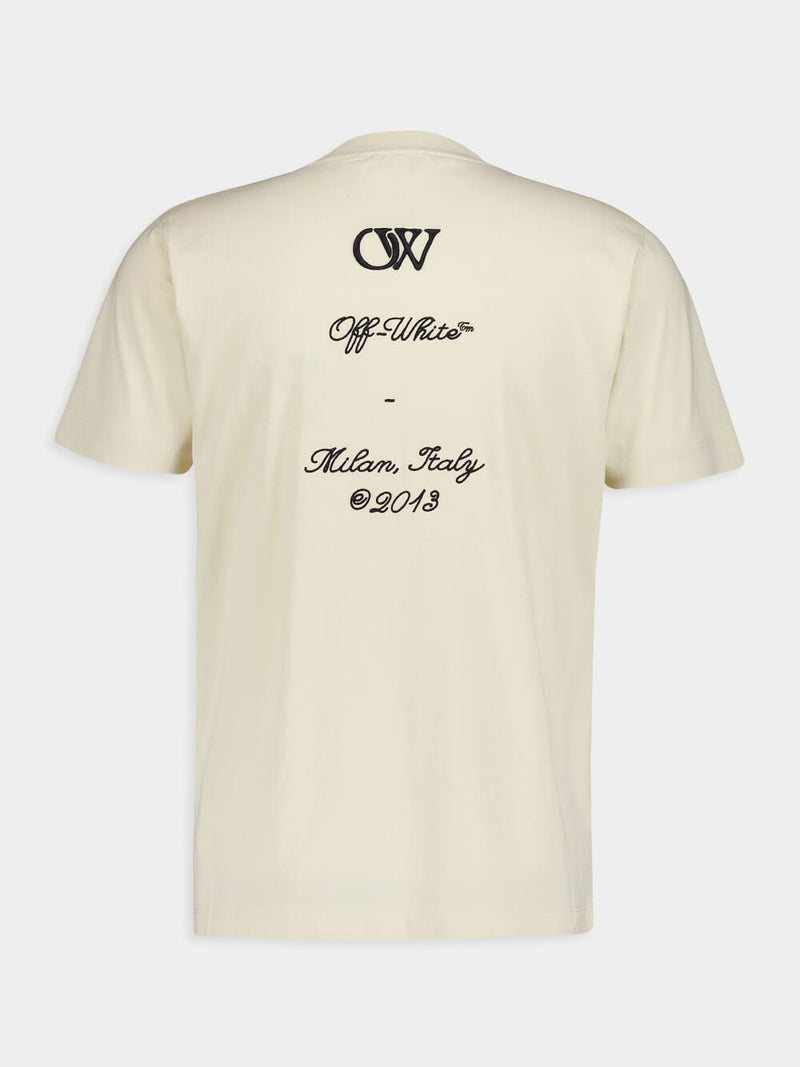 Off-White23 Logo Slim-Fit T-Shirt at Fashion Clinic