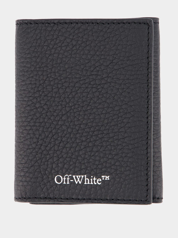 Off-White3D Diag-Stripe Leather Card Holder at Fashion Clinic