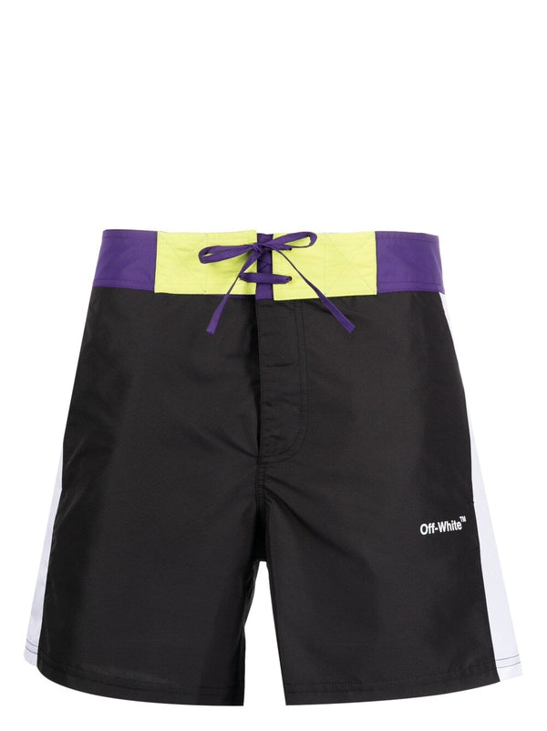 Off-WhiteArrow swimshorts at Fashion Clinic