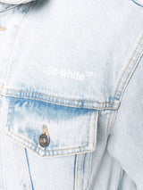 Off-WhiteDiag denim jacket at Fashion Clinic