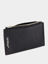Off-WhiteDiag-Embossed Leather Cardholder at Fashion Clinic