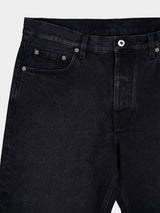 Off-WhiteFaded-Effect Tapered Jeans at Fashion Clinic