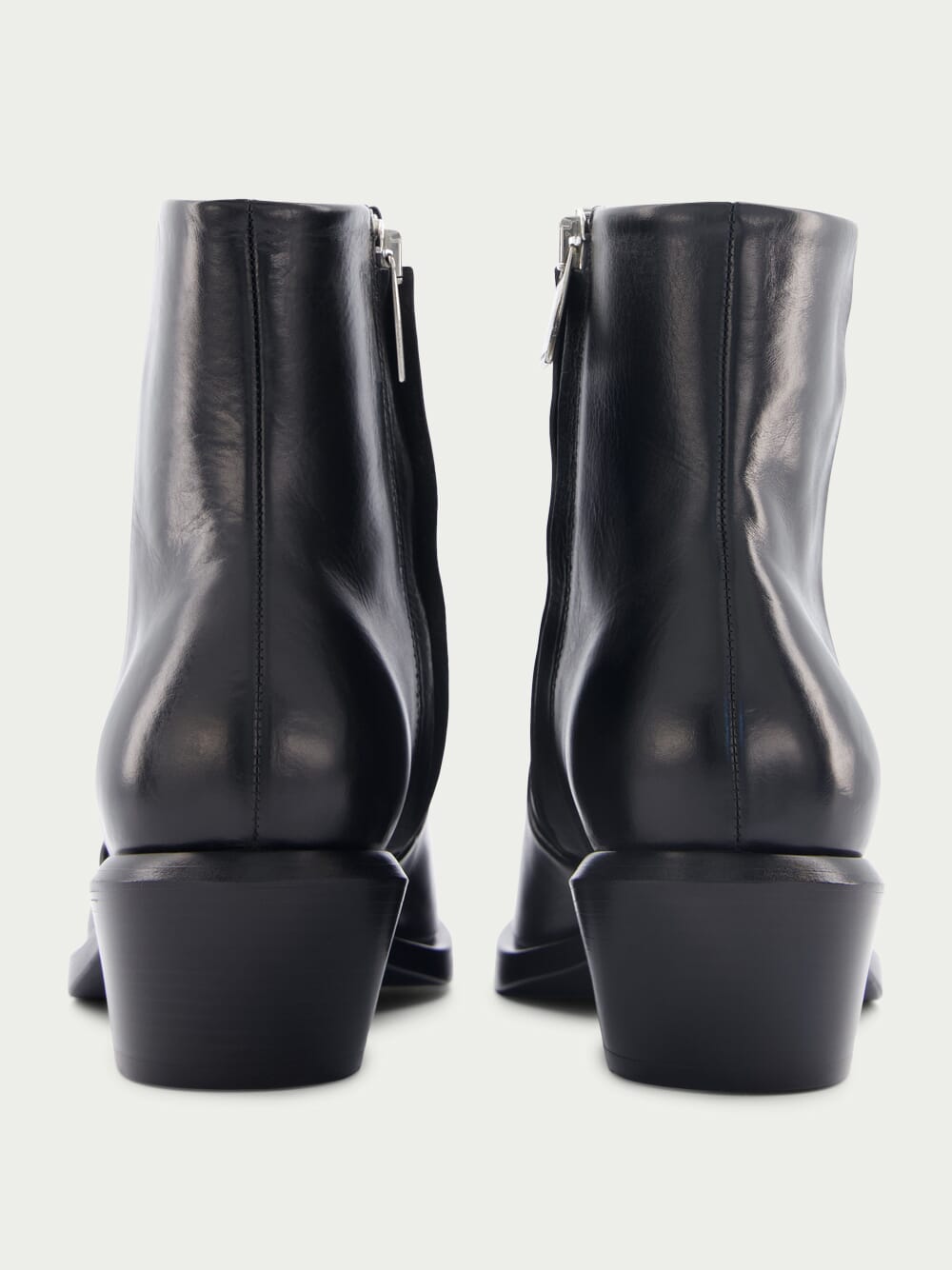 Off-WhiteSlim Texan Ankle leather boot at Fashion Clinic
