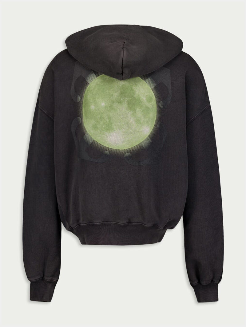 Off-WhiteSuper Moon Cotton Hoodie at Fashion Clinic