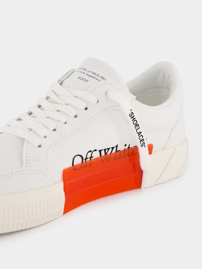 Reeland sneaker white sales canvas