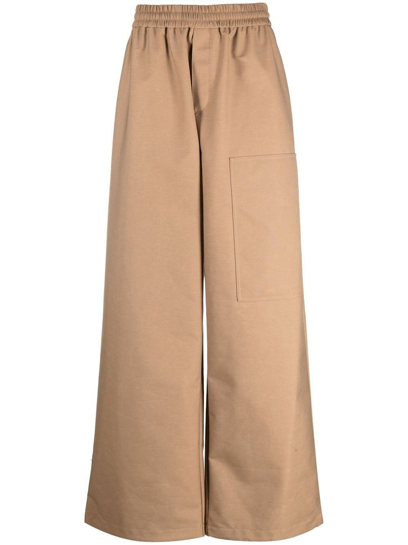 Off-WhiteWide Leg Trousers at Fashion Clinic