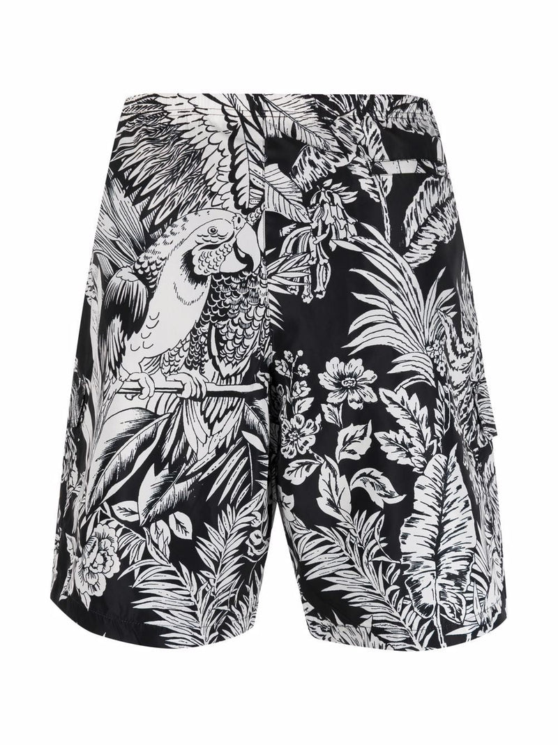 Palm AngelsJungle Parrots swimshorts at Fashion Clinic