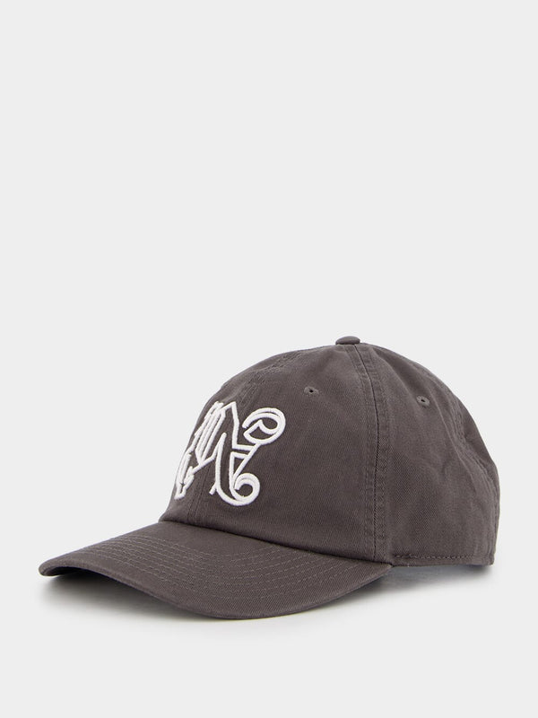 Palm AngelsMonogram Embroidered Cap at Fashion Clinic