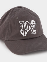Palm AngelsMonogram Embroidered Cap at Fashion Clinic