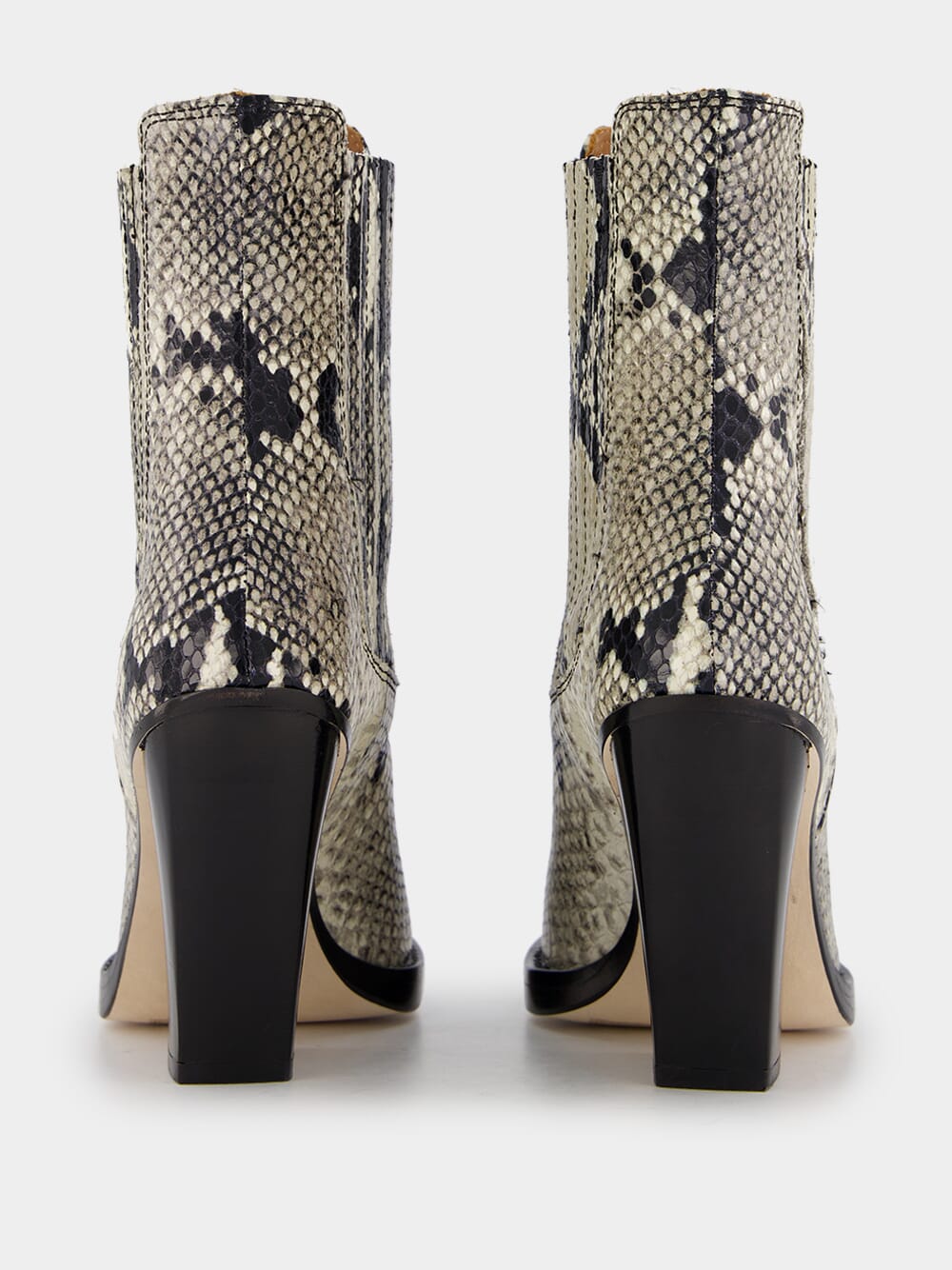 Paris TexasDallas Ankle Python-Print Boot at Fashion Clinic