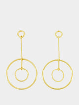 PaulaOlimpo Gold-Plated Earrings at Fashion Clinic