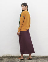 PaulaPencil Silk Skirt with Feathers at Fashion Clinic