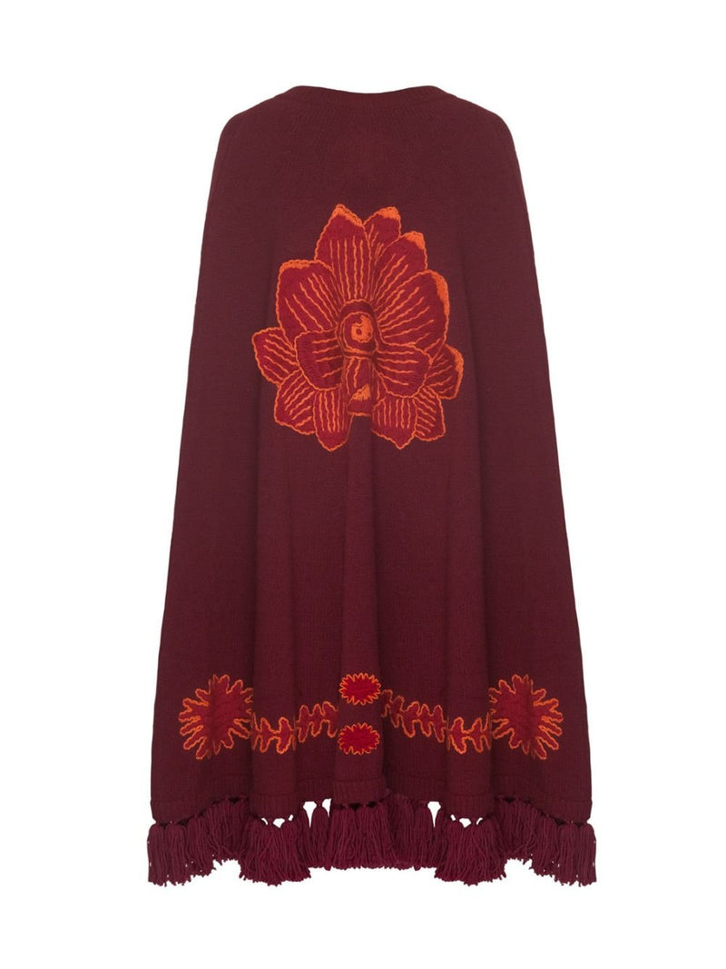 PaulaSaphire Embroidered Cape at Fashion Clinic
