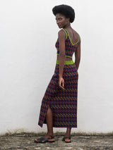 PaulaSpar Jacquard Pencil Skirt at Fashion Clinic