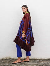 PaulaStepanova Jacquard Kimono at Fashion Clinic