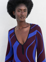 PaulaVarvara Jacquard Maxi Dress at Fashion Clinic