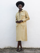 PaulaVreeland Safari Midi Dress at Fashion Clinic