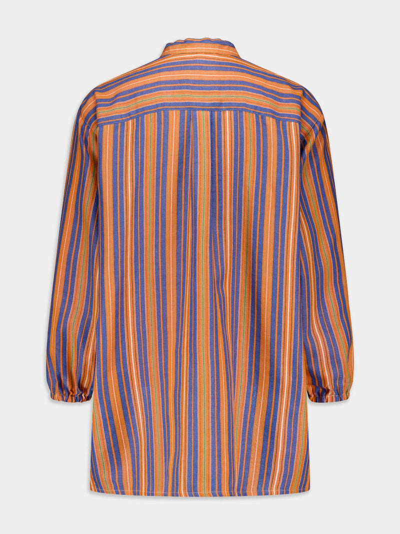 Paulax Marrakshi Life Striped Oversized Blouse at Fashion Clinic
