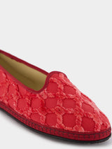 PiedaterreModigliani Red Slippers Bevilacqua Edition at Fashion Clinic