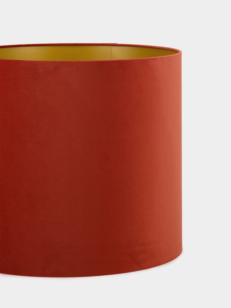 Pols PottenRust Red Velvet Lampshade at Fashion Clinic
