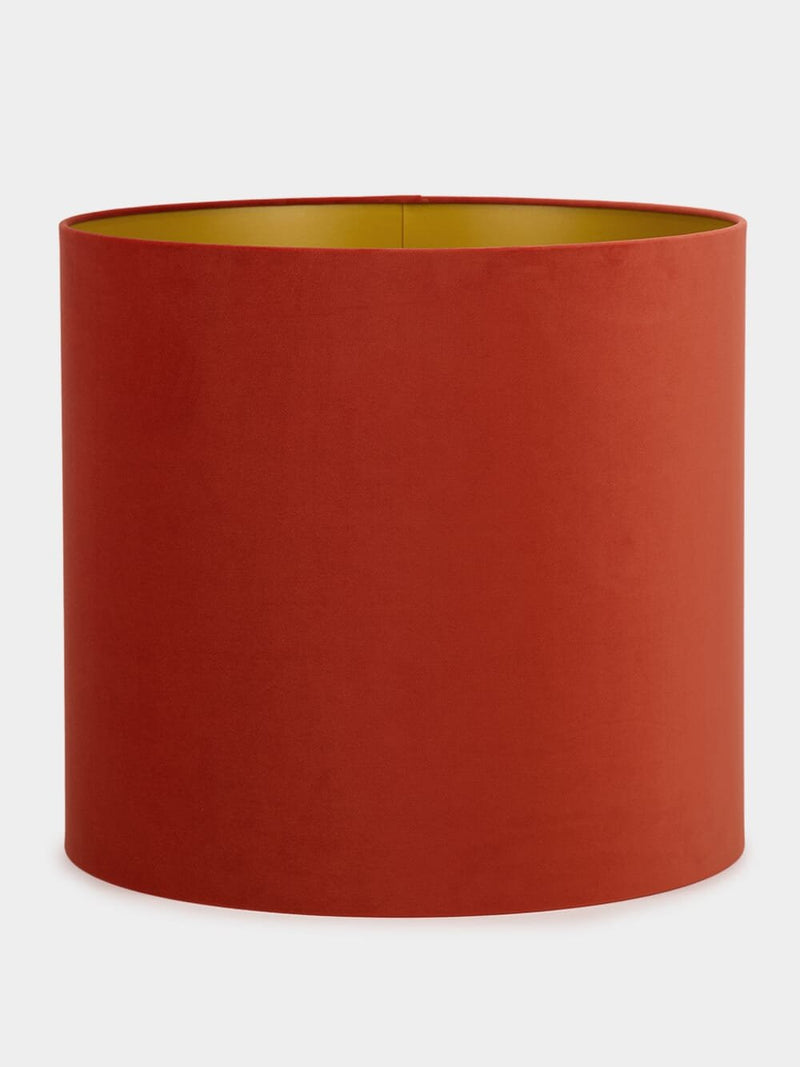 Pols PottenRust Red Velvet Lampshade at Fashion Clinic