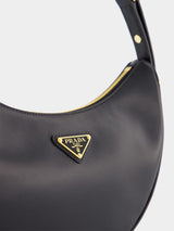 PradaArqué Leather Shoulder Bag at Fashion Clinic