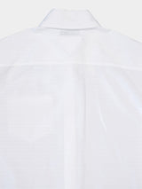 PradaJacquard Poplin Cotton Shirt at Fashion Clinic
