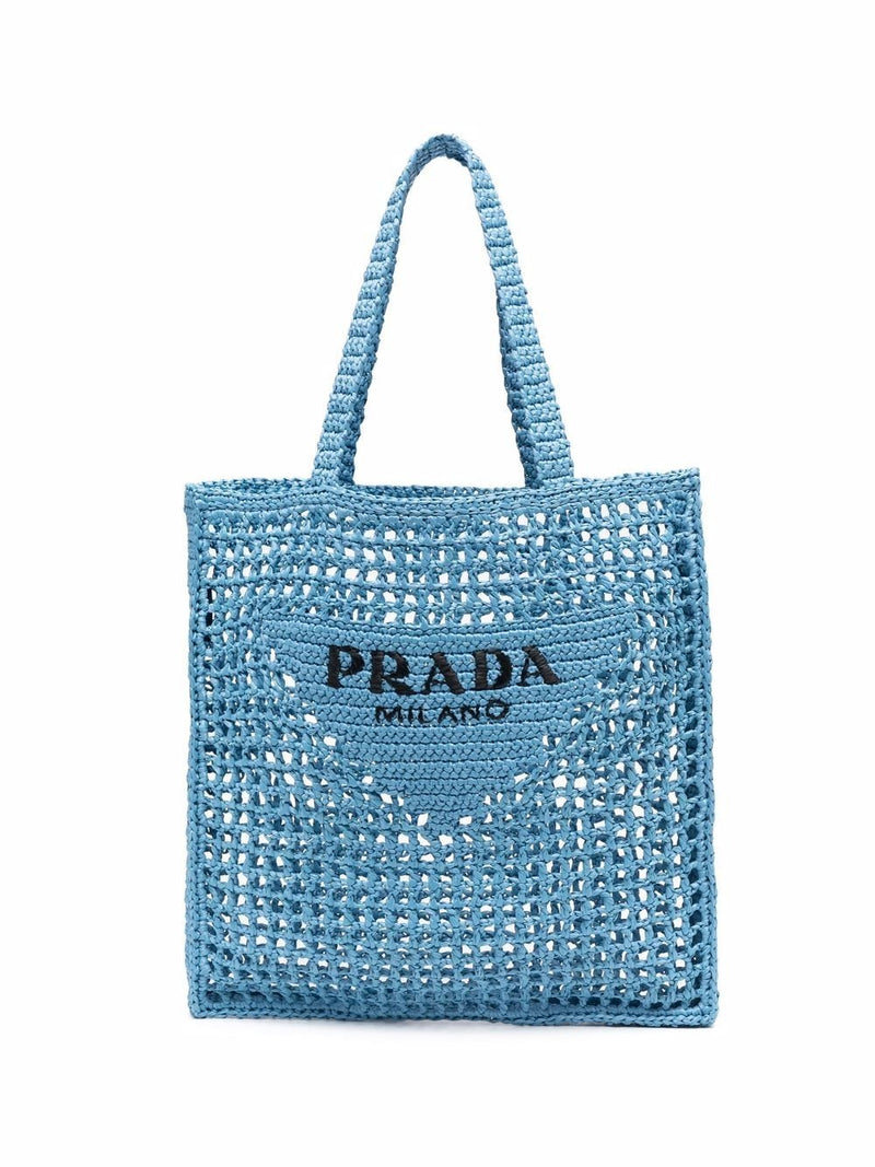 PradaRaffia Tote Bag at Fashion Clinic