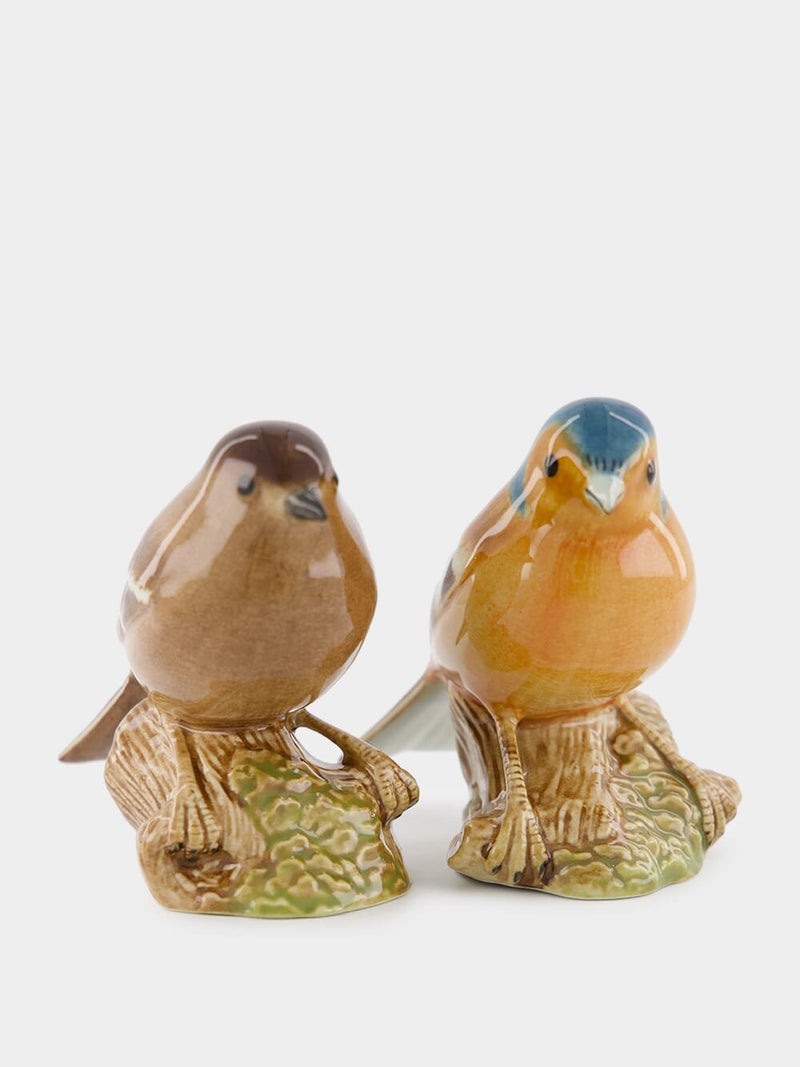 Quail CeramicsSet of 2 Chaffinch Figures at Fashion Clinic