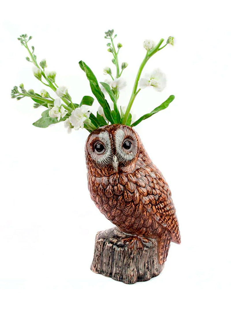 Quail CeramicsTawny Owl vase at Fashion Clinic