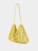 RabannePixel Tube Embellished Yellow Bag at Fashion Clinic