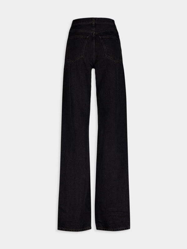Saint Laurent90's Black Denim Baggy Jeans at Fashion Clinic