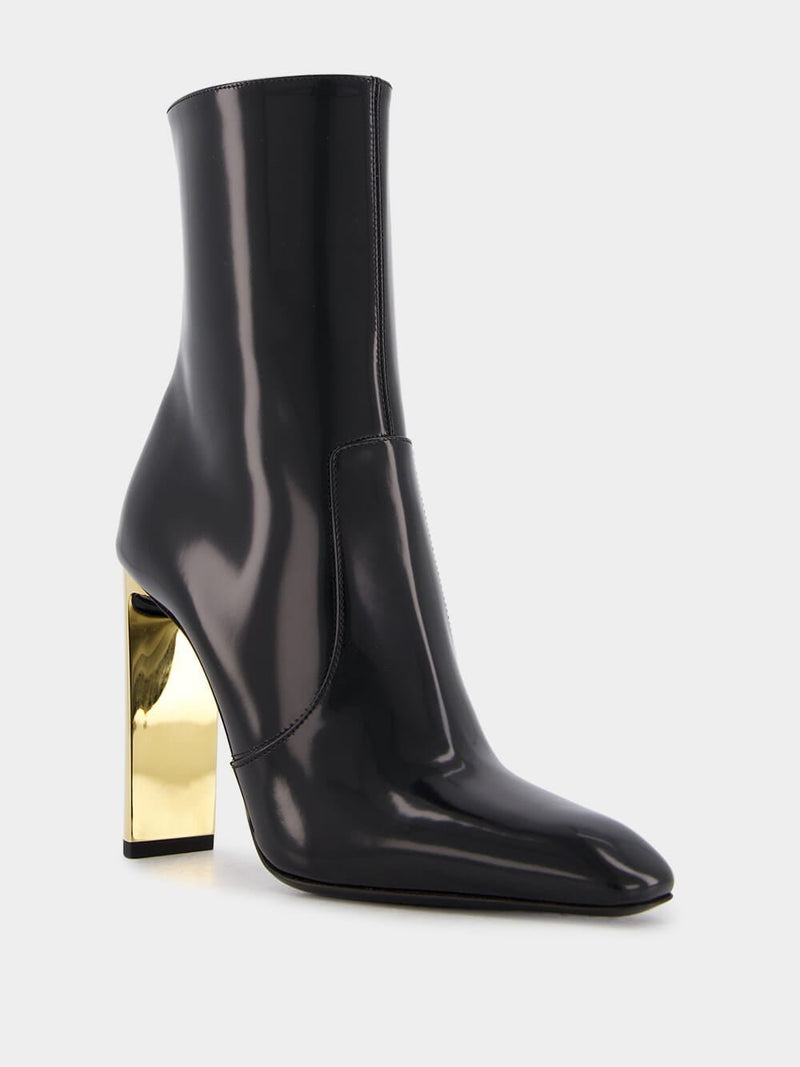 Saint LaurentAuteuil Leather Ankle Boots at Fashion Clinic