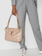 Saint LaurentLeather Shoulder Bag at Fashion Clinic