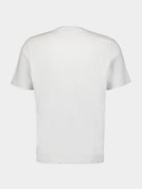 Saint LaurentLogo-Embroidered Cotton T-Shirt at Fashion Clinic