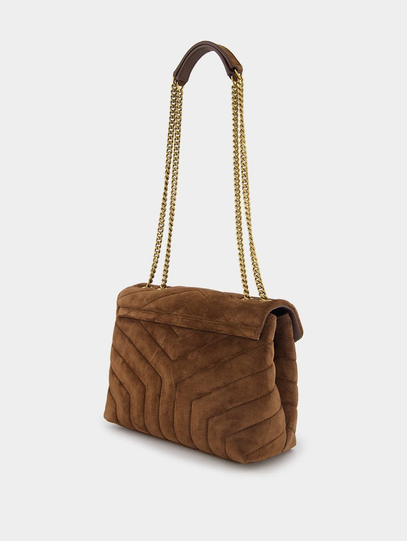 Saint LaurentSmall Loulou Suede Bag at Fashion Clinic