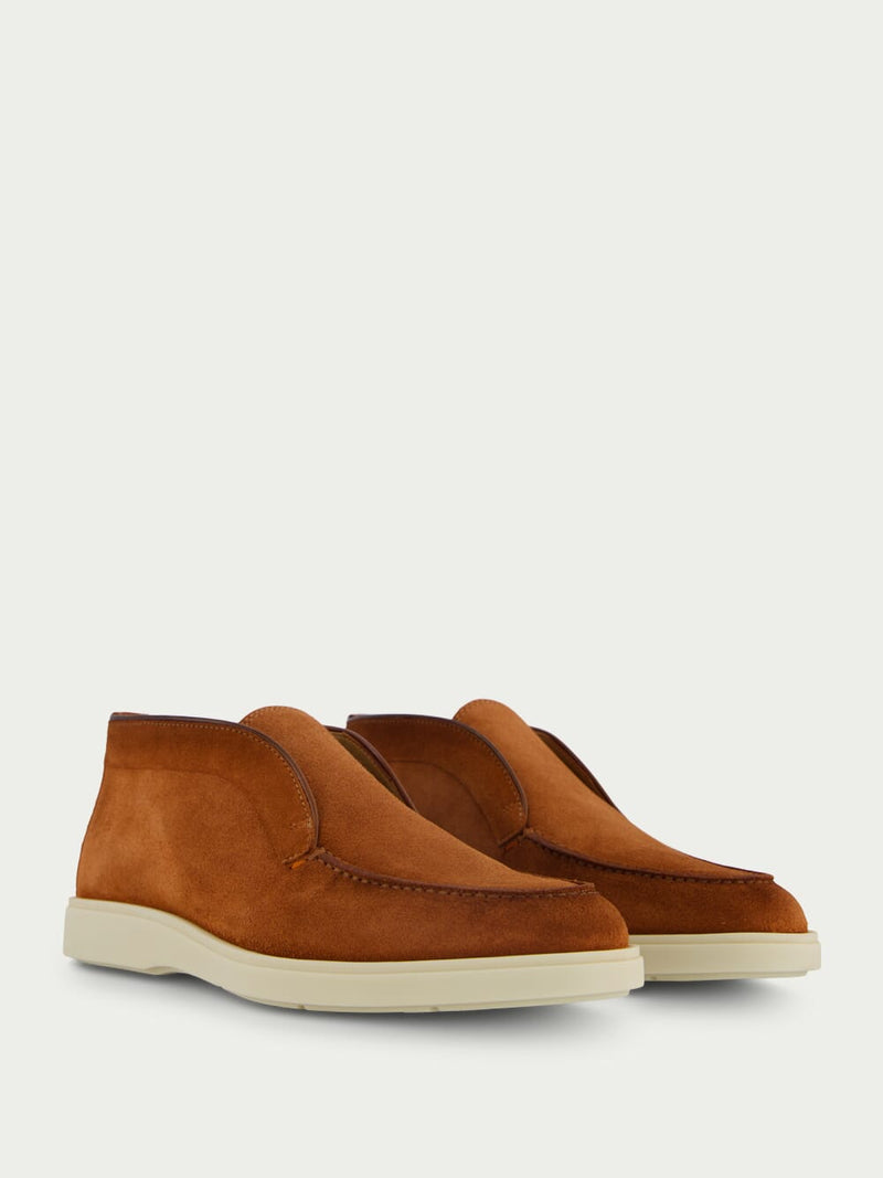 SantoniDesert Slip-On Suede Boots at Fashion Clinic