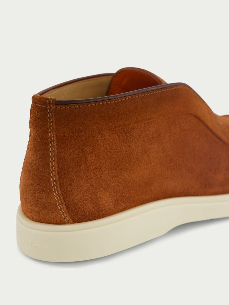 SantoniDesert Slip-On Suede Boots at Fashion Clinic