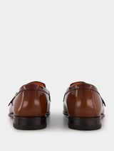 SantoniDouble-Strap Leather Monk Shoes at Fashion Clinic