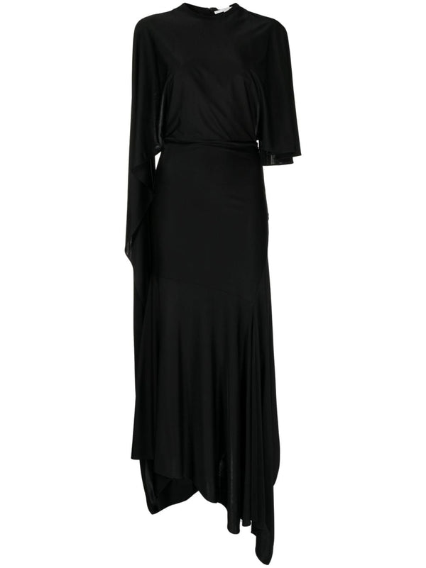 Stella McCartneyCape-sleeve asymmetric dress at Fashion Clinic