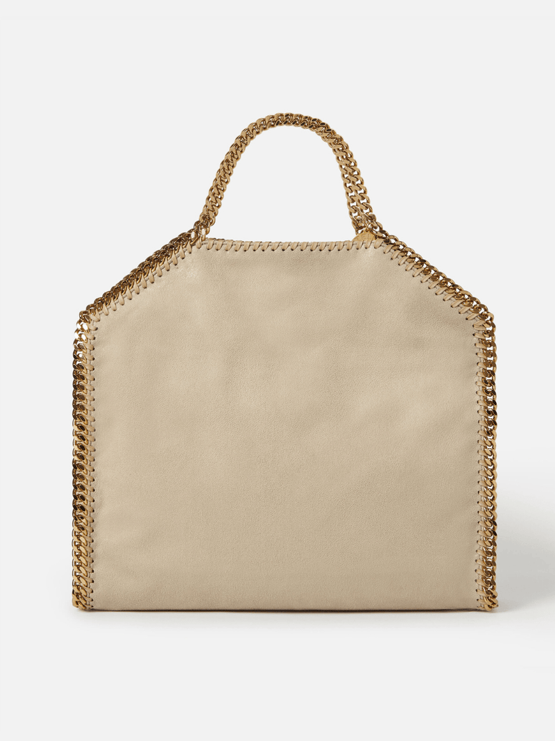 Stella McCartneyFalabella Fold-Over Cream Tote Bag at Fashion Clinic